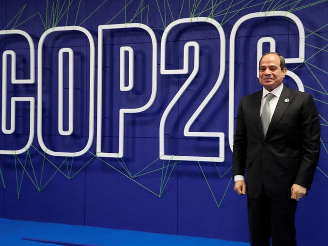 Egypt's President Abdel Fattah al-Sisi.