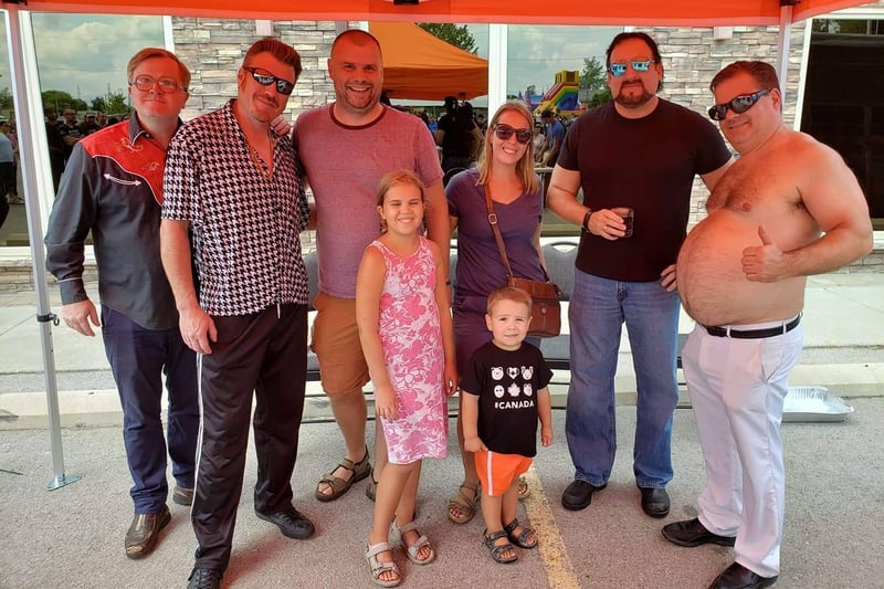 Chris Masters and his family met the Trailer Park Boys from the mockumentary television series.