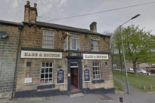 Sheffield Crown Court has heard how a barred reveller has been jailed after he threatened a pub landlord at the Hare and Hounds pub, on Church Street, in Oughtibridge, Sheffield, with an axe when he was refused a drink.