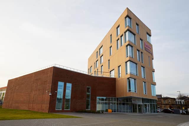 Sheffield Hallam University's Advanced Wellbeing Research Centre, at the Olympic Legacy Park, Attercliffe