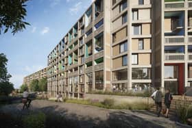 How phase two of the redeveloped Park Hill flats in Sheffield will look (pic: Urban Splash)