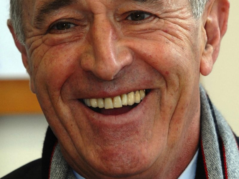 Len Goodman pictured in Sheffield during a visit in January 2009