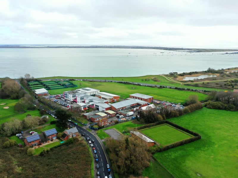No not the one separating East and West Berlin - the one at Great Salterns School (now Portsmouth College). Michelle Hiscock wrote: 'all 2ft of it '.