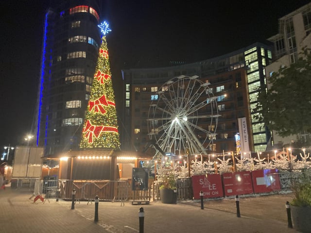 First look at the Christmas Village at Gunwharf Quays