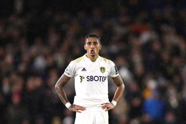 Bayern Munich are keen on bringing Leeds United ace Raphinha to the Bundesliga next summer. The Whites are looking for around £34 million for the winger. (Jeunes Footeux)

 (Photo by George Wood/Getty Images)