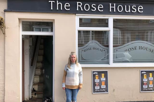 Jackie Hanson-Carr took over The Rose House in Walkley but never traded it before lockdown.