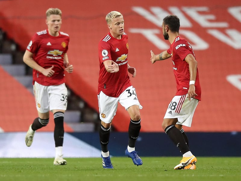 Current squad purchase value: £683.7m. Wins this season: 14. Cost per-win: £48.8m. Most expensive signing this season: Donny van de Beek (£35m from Ajax).