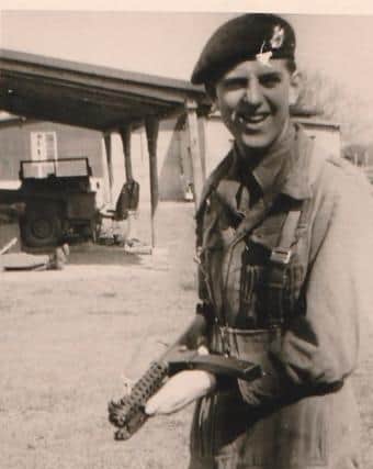 Private Terry Jacobs completing his National Service in Germany.