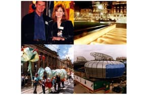 1998 was the year the Peace Gardens were officially opened in Sheffield city centre