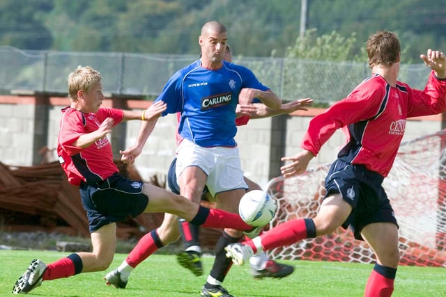The former AC Milan striker arrived in 2005 but barely kicked a ball again. He never played for Rangers first team or even made a matchday squad, before leaving the club by mutual consent after less than two months at Ibrox