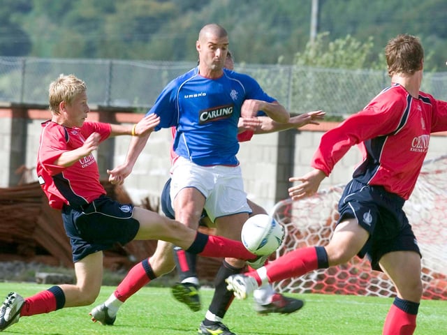 The former AC Milan striker arrived in 2005 but barely kicked a ball again. He never played for Rangers first team or even made a matchday squad, before leaving the club by mutual consent after less than two months at Ibrox