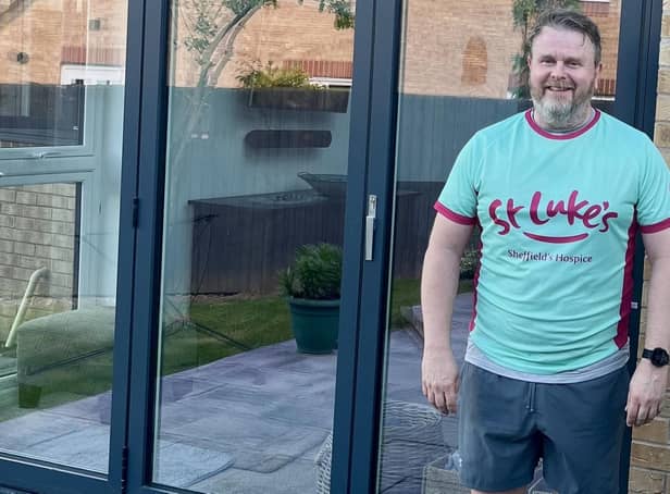 Ian Chester from Yorkshire Windows will embark on the challenge to raise money for St Luke's Hospice