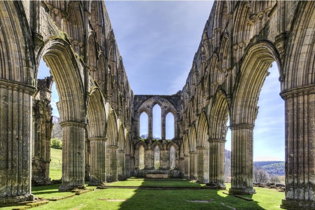 Enjoy a 6.5-mile walk from the market town of Hemsley in the North York Moors National Park to the impressive ruins of Rievaulx Abbey, which was one of England's most powerful Cistercian monasteries.
