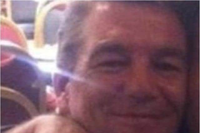 Pictured is 53-year-old Paul Crossley who died at hospital after he suffered a serious head injury in Sheffield following an alleged altercation.