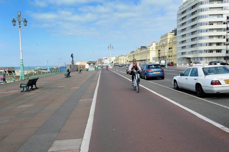 Brighton takes the top spot of parking complainers, with 3,576 searches.