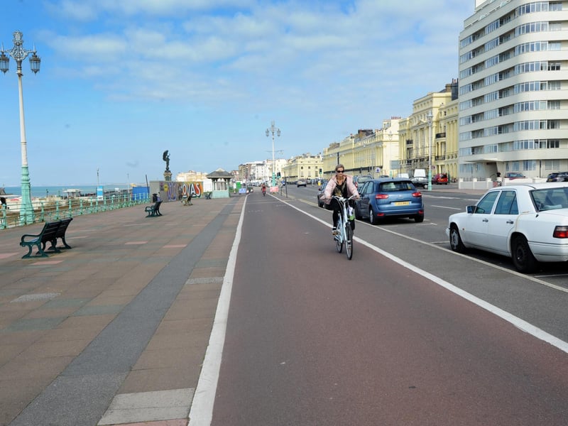 Brighton takes the top spot of parking complainers, with 3,576 searches.