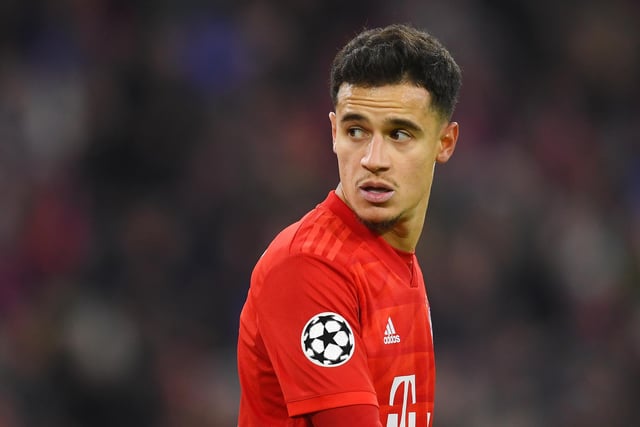 The former Liverpool star is facing an uncertain future, with his loan deal at Bayern Munich up this summer. Barcelona are reportedly willing to sell the Brazilian, with Newcastle linked with a £105million move.