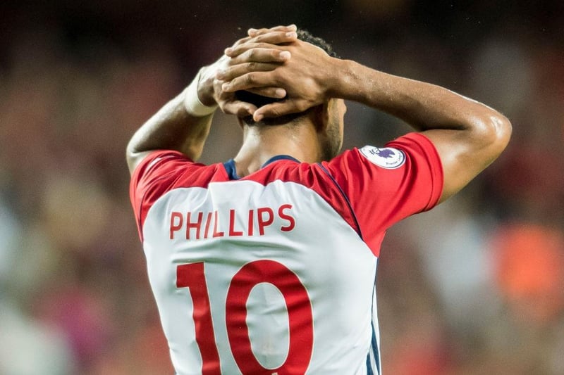 Phillips picked up a hamstring injury in the game against Leicester City and is to be sidelined for a considerable period. 