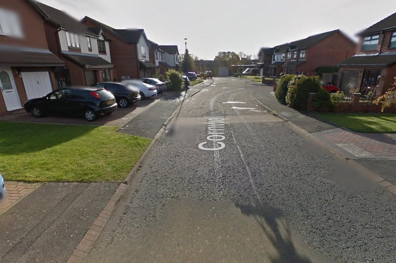 Fifteen incidents, including six of anti-social behaviour and three of criminal damage and arson, were reported to have taken place "on or near" this location. Picture: Google Images