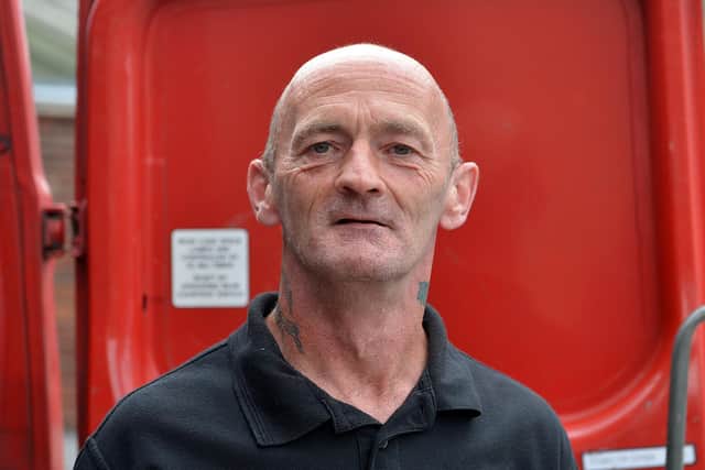 Former drug addict Mick Hanley has transformed his life and is now volunteering with Sheffield S6 Foodbank