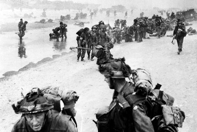 Undated picture of the D-Day landing in Normandy, France. PA photo.