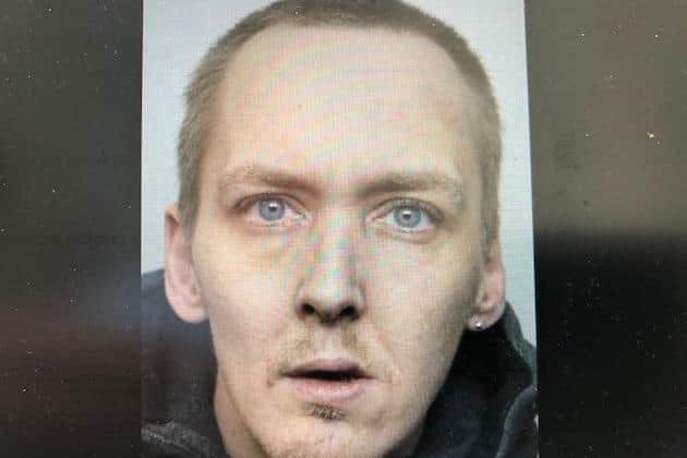 Pictured is Gareth Crofts, aged 38, of Selly Oak Grove, Jordanthorpe, Sheffield, who was jailed for 18 months after he pleaded guilty to burglary.