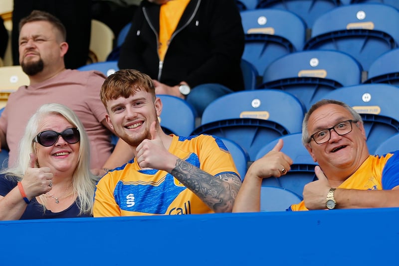 Stags fans at Saturday's game.