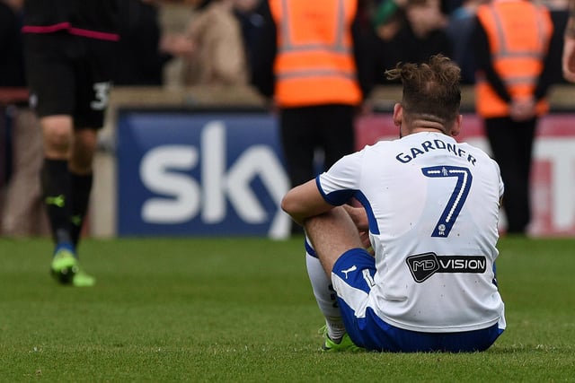 Just two years after reaching the League One play-offs, the Blues were relegated to League Two under Gary Caldwell.