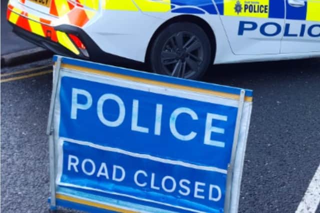 A busy Sheffield city centre road, Commercial Street has been closed this evening after a crash, say officials.