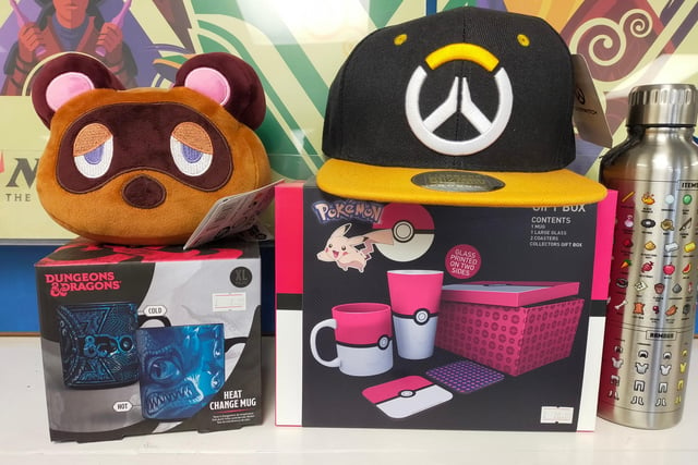 Got a gamer in your life? Geeks Headquarters has mugs and hats to water bottles, plushies and breakfast sets all sporting brands of beloved games, TV series and comics.

 From £12.00
Contact: https://www.facebook.com/geeksheadquarters/
01246 917 681
geeksheadquartersltd@gmail.com