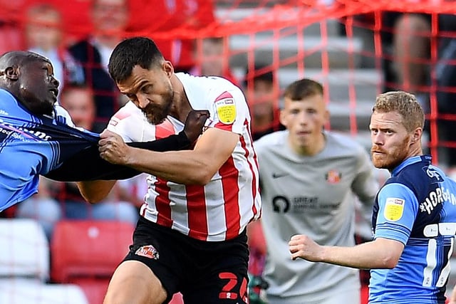 The 29-year-old has played every minute of Sunderland’s last three league games and will be relied upon to lead the team from the back.  (Picture by FRANK REID)