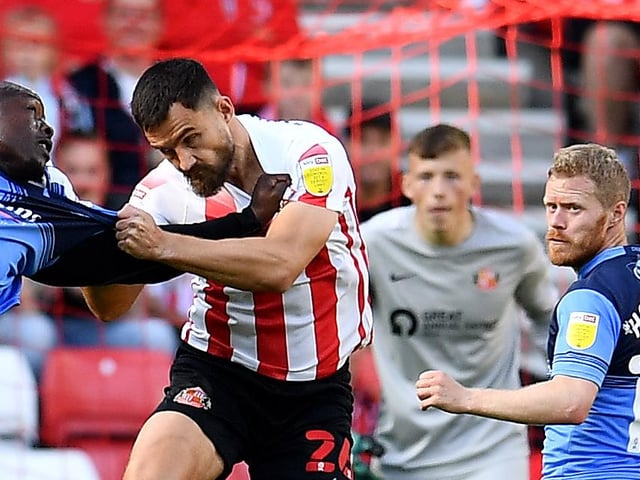 The 29-year-old has played every minute of Sunderland’s last three league games and will be relied upon to lead the team from the back.  (Picture by FRANK REID)