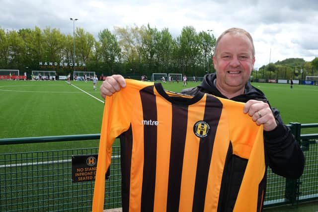 Up for the Cup: Handsworth FC vice chairman Steve Holmes.