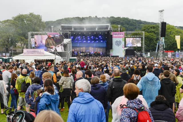 Welsh rockers The Manic Street Preachers play the Main Stage at Tramlines Festival in 2019
