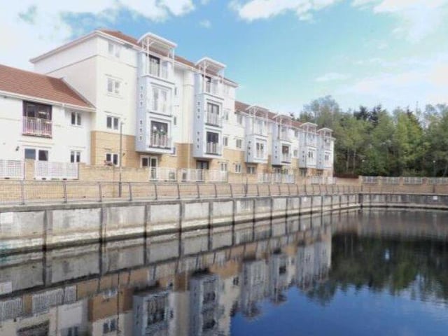 Enjoy great views at this well presented two bedroom ground floor apartment on the popular Market Dock. Picture: Rightmove.