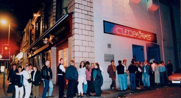 Cleopatra’s nightclub, better remembered as Clatty Pats for a time the place to be - or perhaps the place you didn’t want to be but invariably ended up at anyway.