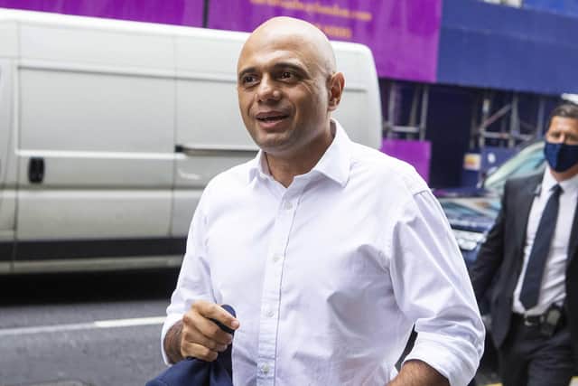 Former chancellor of the exchequer Sajid Javid, arrives at the Department of Health & Social Care in central London, after he was appointed as Health Secretary, following the resignation of Matt Hancock over the weekend. Picture date: Monday June 28, 2021.