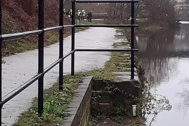 The body of a 49-year-old man was pulled out of the River Don in Rotherham, near Armer Street this morning.