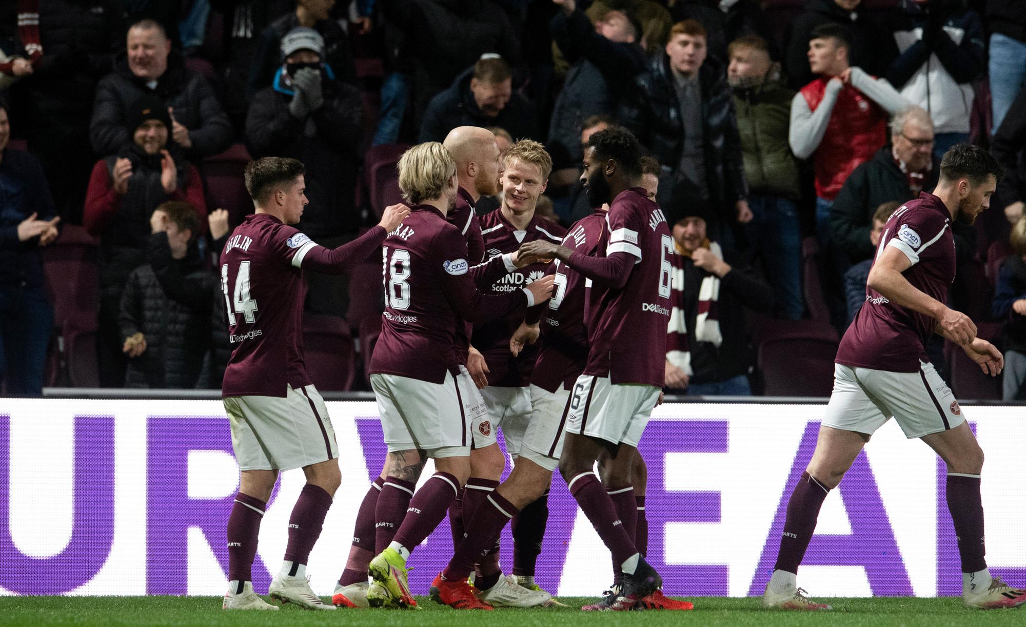 How the Hearts players rated in the win over St Mirren. (Photo by Ross Parker / SNS Group)