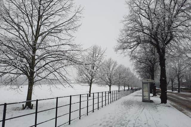 Snow is forecast for South Yorkshire next week.