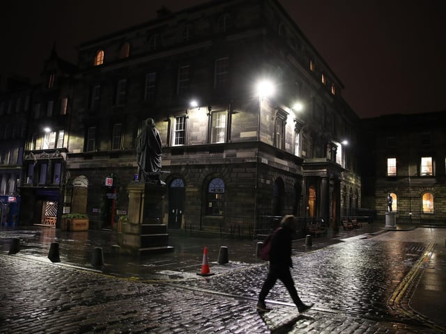 A quiet Parliament Square. Photo credit : Andrew Milligan/PA Wire