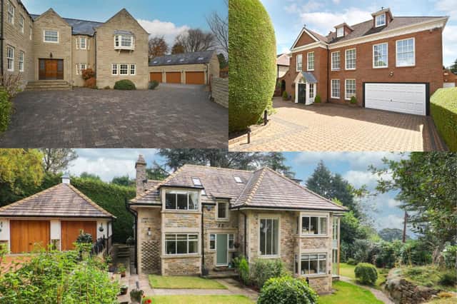 These three Sheffield properties have the highest price tags on Rightmove in the area. Each of them cost well over £1million.