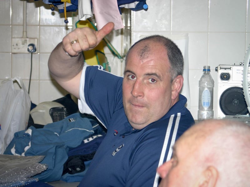 Kitman Kev McCormack knows his work is done. Picture: Faz Ahmed