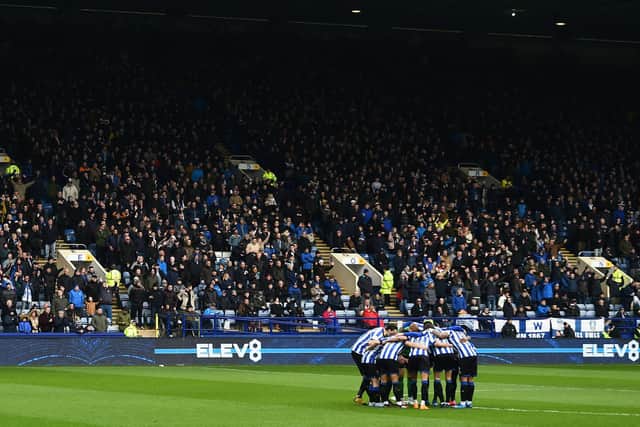 Sheffield Wednesday fans are not particularly happy at the moment... (Photo by Nathan Stirk/Getty Images)