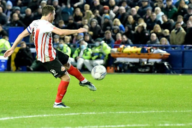 Evans has featured in nine of Sunderland's 15 League One games this season and given the slump in form of Luke O'Nien is tipped to make his 10th appearance in the Black Cats midfield. Picture by FRANK REID