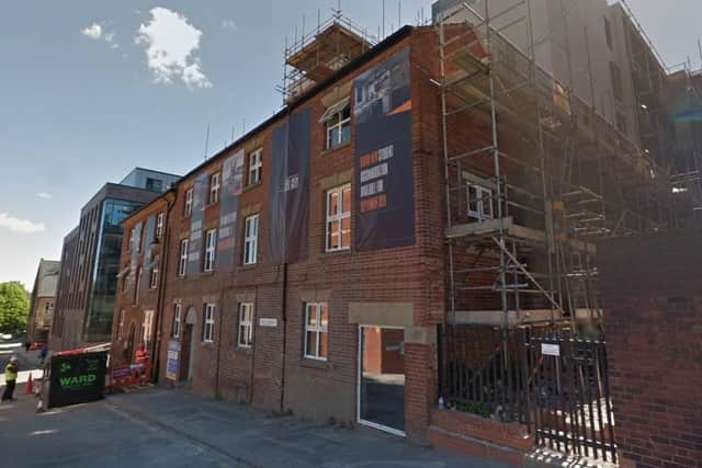 The Steel City scheme under construction in Sheffield. Picture: Google.