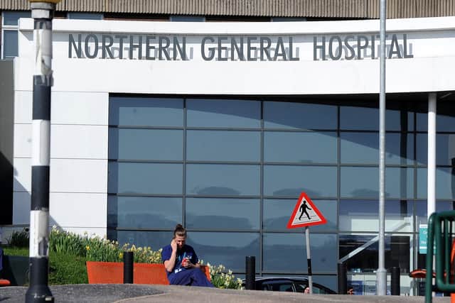 Northern General Hospital, Sheffield..21st March 2019 ..Picture by Simon Hulme 
