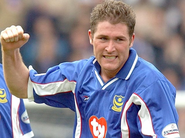 The striker was given an honourable discharge from the Army in August 1995 following a successful Pompey trial. Over two spells, he bagged 46 goals in 167 outings, helping the Blues claim the Division One title in 2003.