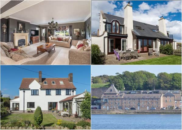 Properties for sale on the Northumberland coast.
