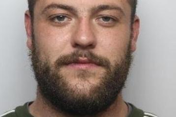 Pictured is Luke Craig Hodgson, aged 24, of Devonshire Drive, Sheffield, who was sentenced at Sheffield Crown Court to two years of custody after he pleaded guilty to two counts of assault occasioning actual bodily harm and to two counts of sending threatening communications.
Sheffield Crown Court heard on September 5 how Luke Craig Hodgson, twice grabbed his ex-partner around the throat and months later went on to smash an acquaintance over the head with a bottle after Hodgson believed he had been talking to his former partner.
Hodgson later sent threatening and insulting messages to his ex-partner via Facebook including a threat to “snap her nose” and the defendant also sent threatening messages to the man he had attacked.